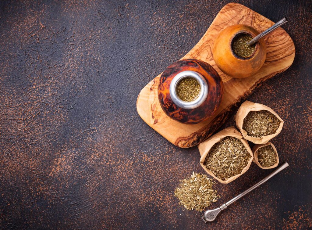 yerba mate - różne rodzaju, pobudzająca yerba